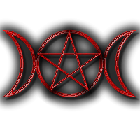 pentagram goddess glyph